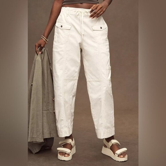NW Size 2X - Anthropologie Cotton Pilcro Drawstring Pocket Pants (NWT USD 128) - Picture 7 of 13